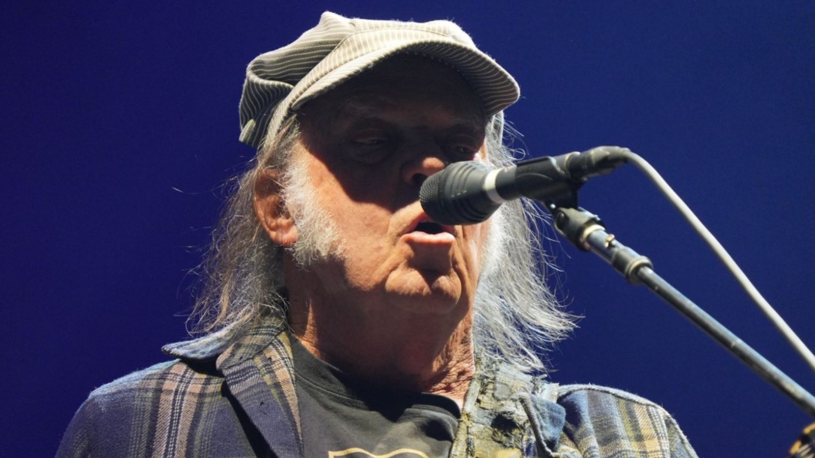 Neil Young has cancelled tour dates in the UK and other gigs in Europe. Pic: PA