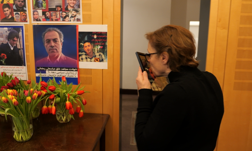 Nasrin has laid bare the painful details of the day Hooman was killed during recent protests