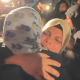 Families hugged as they were reunited with loved ones