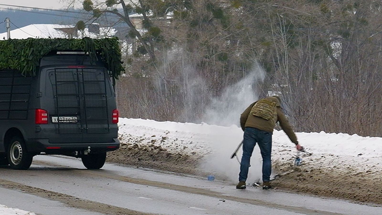 The drone failed to detonate on impact