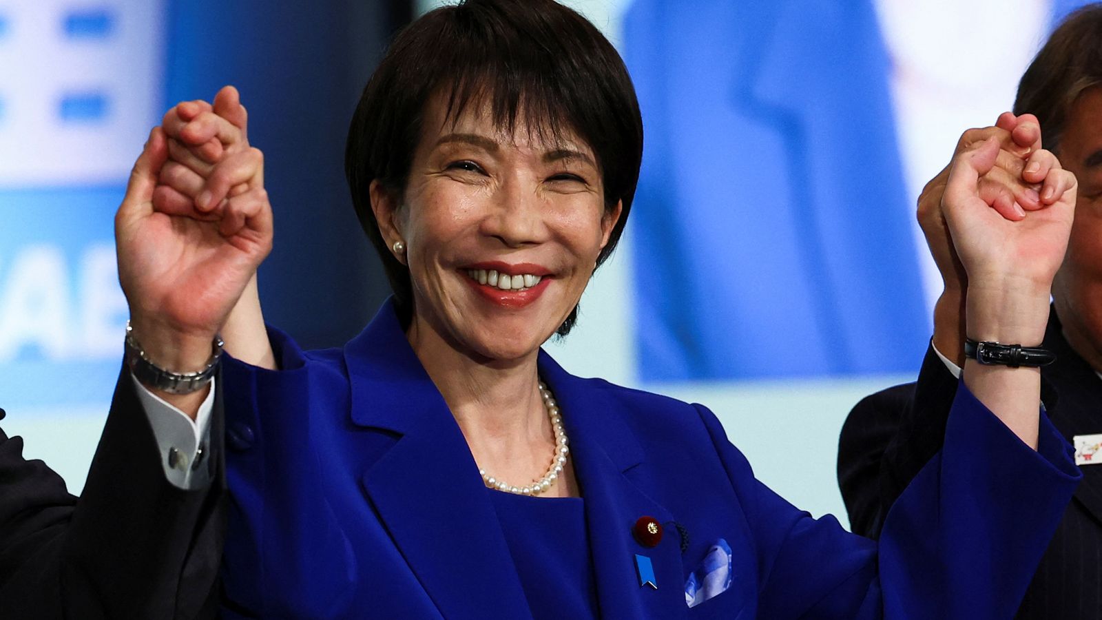 Japan's first female prime minister, Sanae Takaichi. Pic: Reuters