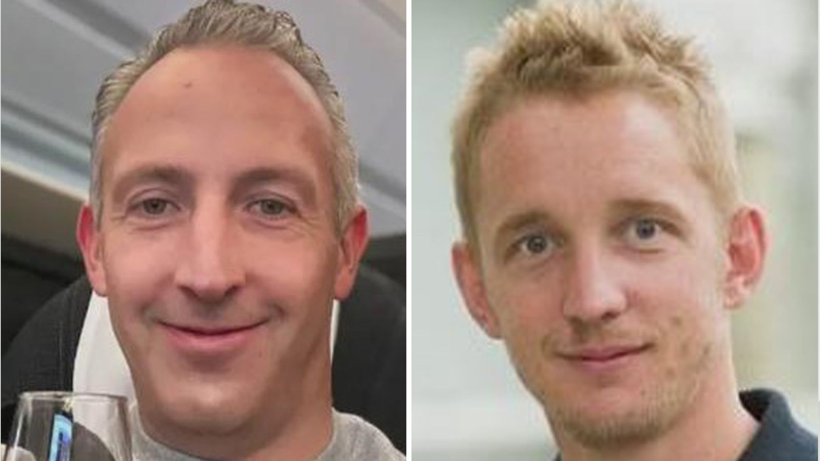 Stuart Leslie and Shaun Overy. Pics: LinkedIn/Facebook