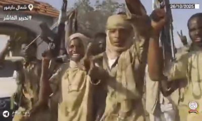 RSF forces posted images on social after they seized el-Fasher