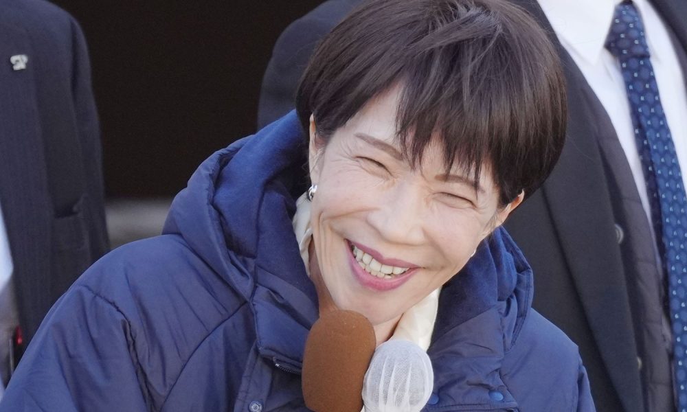 Sanae Takaichi. Pic: AP