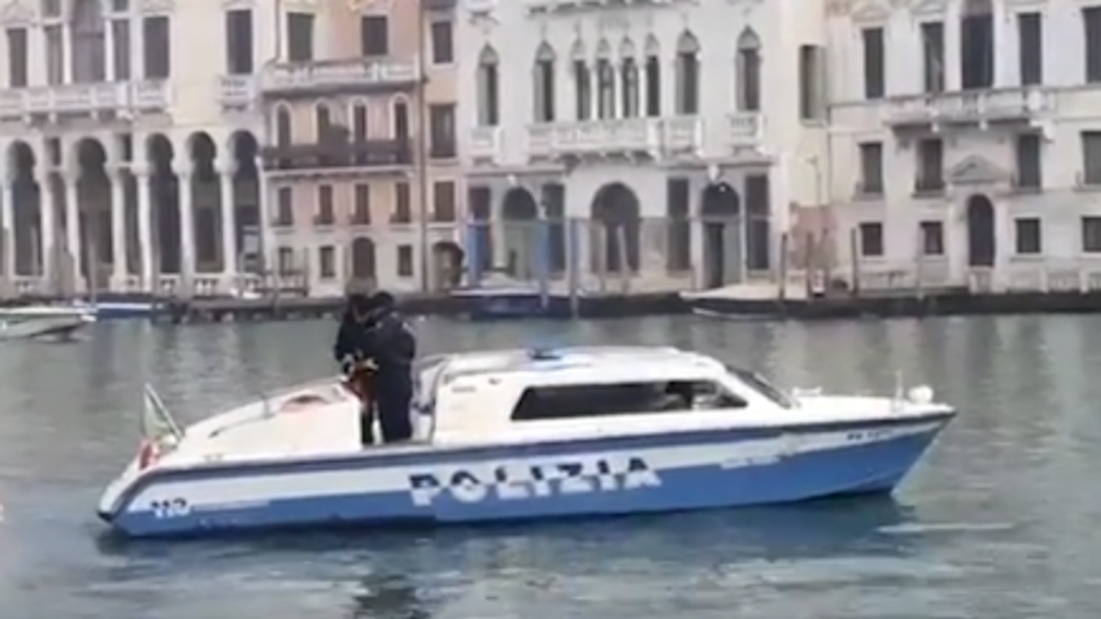 Two British cousins have been arrested and charged with attempted murder in Venice. Pic: Polizia Di Stato