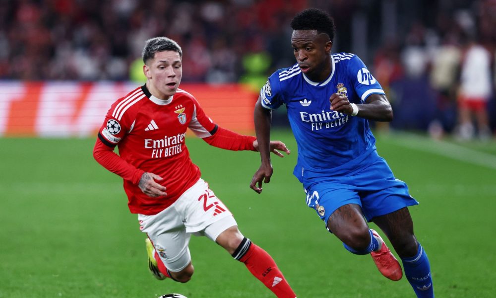 Gianluca Prestianni: Benfica player provisionally suspended by UEFA amid Vinicius Junior Champions League racism allegations | World News