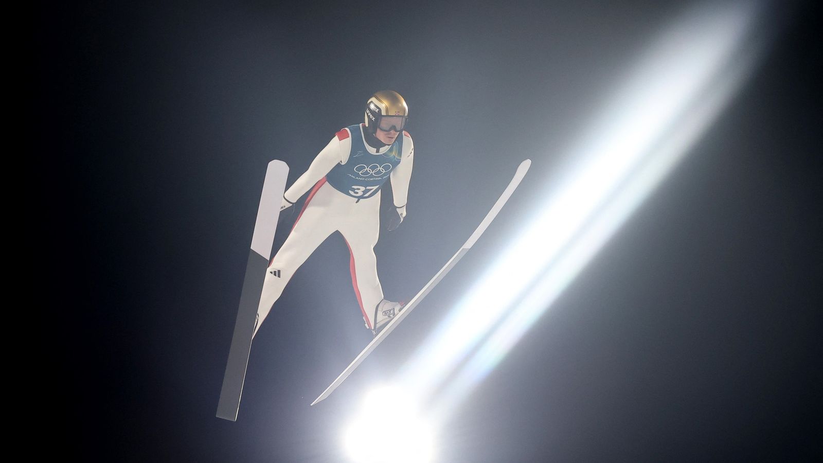 Members of Norway's team were caught adjusting their suits during the World Championships last year. Pic: Reuters