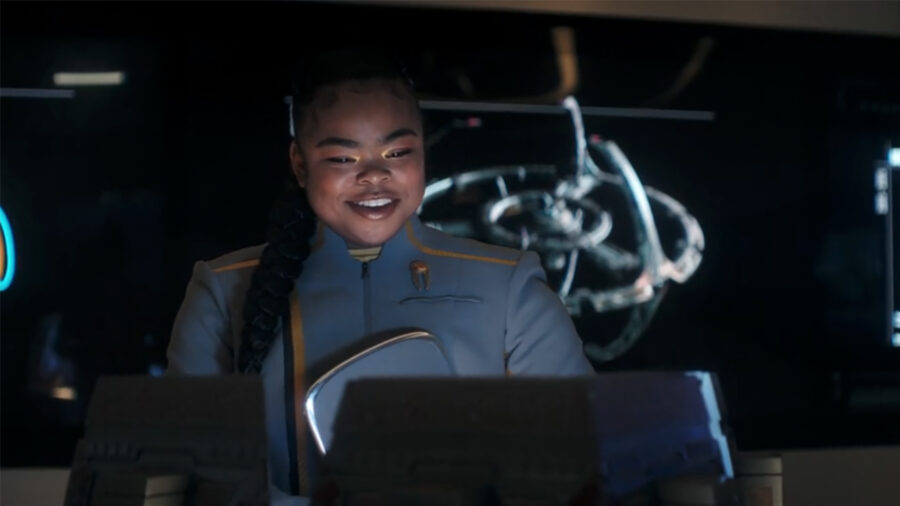 Starfleet Academy Narrowly Pulls Off Tribute To Star Trek's Greatest Captain, With Help From Dax