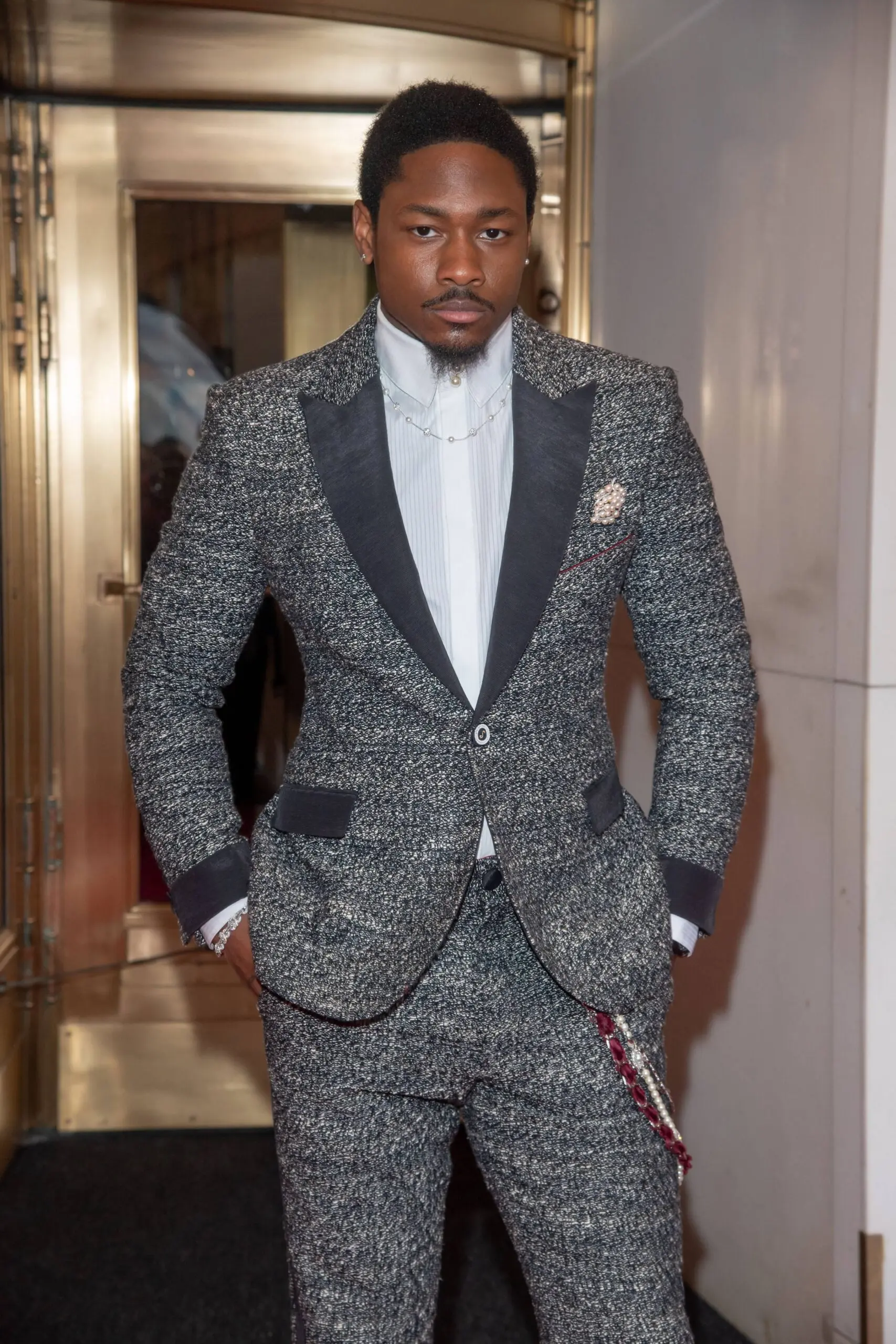 Stefon Diggs at The Pierre Hotel