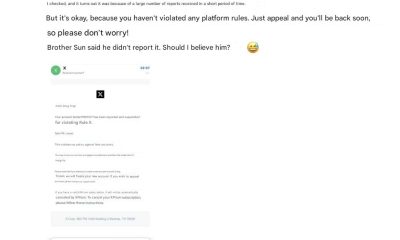 X reportedly tells Justin Sun’s ex she isn’t real