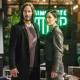 Keanu Reeves and Carrie-Anne Moss in The Matrix Resurrections