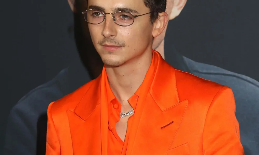 Timothée Chalamet at "Marty Supreme" New York Premere