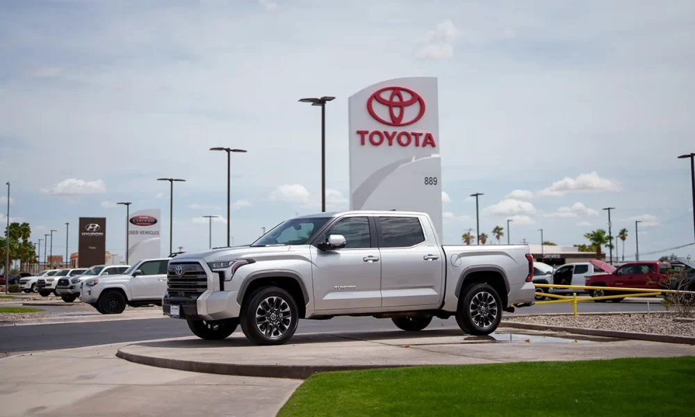 Toyota recalls 161,000 pickup trucks over rearview camera defect