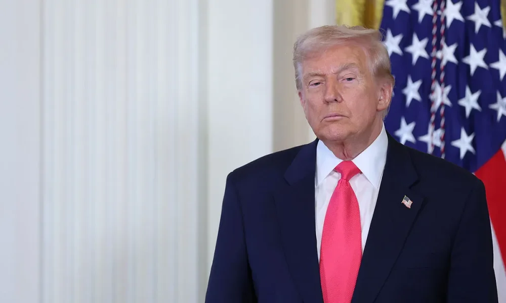 Trump predicts Dow will hit 100K by end of term, says 'great tariffs' driving 'record stock market'