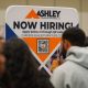 Jobless claims dip again, keeping US layoffs in a healthy range