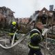 Russian missile and drone barrage hits Kyiv suburbs, killing 1