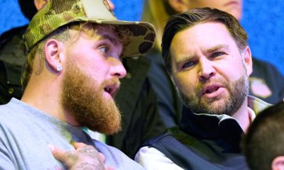 JD Vance, Jake Paul watch women's Olympic hockey