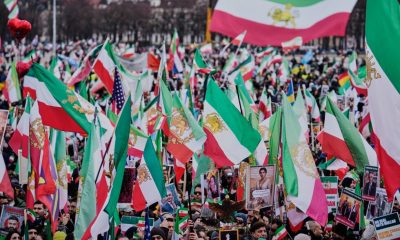 Supporters of Iran's exiled crown prince rally for regime change in Munich