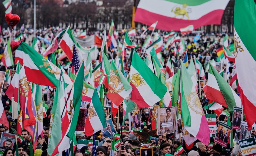 Supporters of Iran's exiled crown prince rally for regime change in Munich