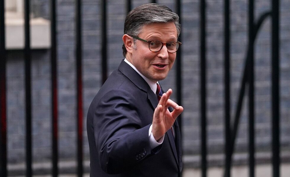 Johnson says no quick House vote to end partial government shutdown