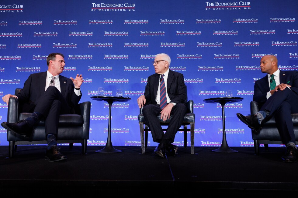 Governors arrive in Washington eager to push past Trump's partisan grip