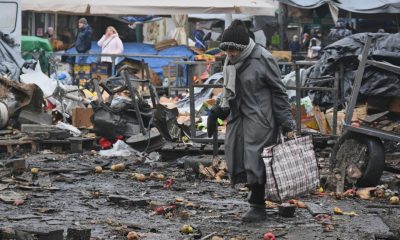 Russia fires missile and drone barrage at Ukrainian cities