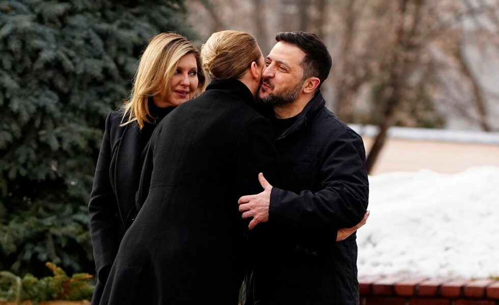 European officials visit Ukraine to show support as country marks 4 years of war