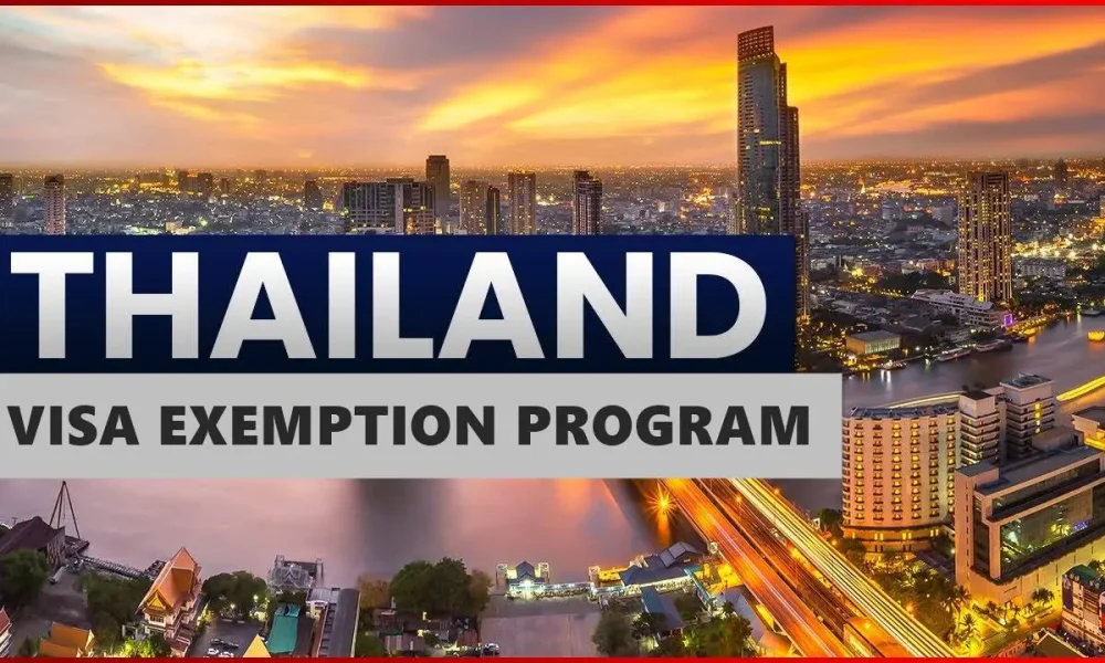 Thailand to Reduce Visa-Free Stay Limit to 30 Days