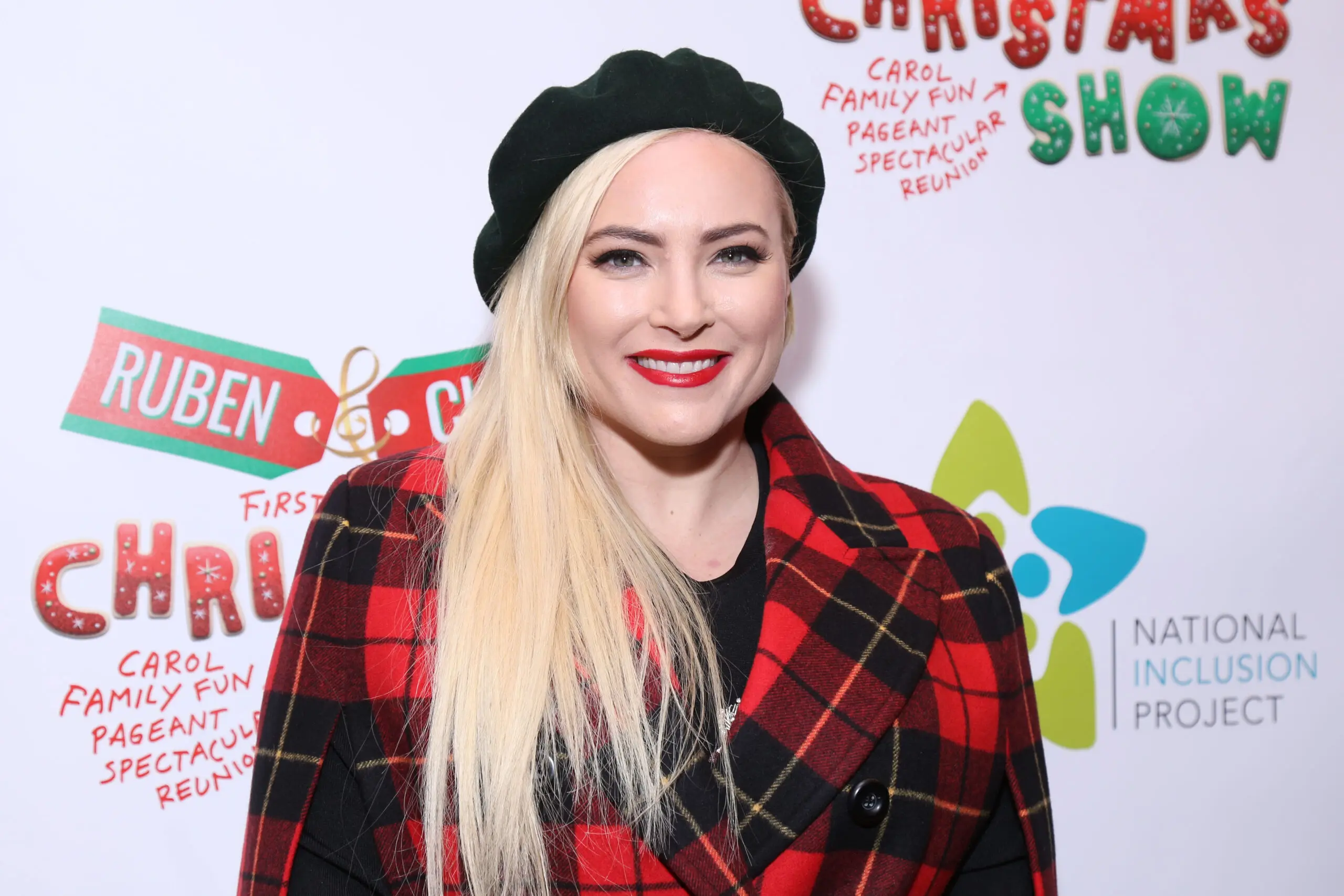 Meghan McCain at Ruben and Clay Christmas Show Opening Night