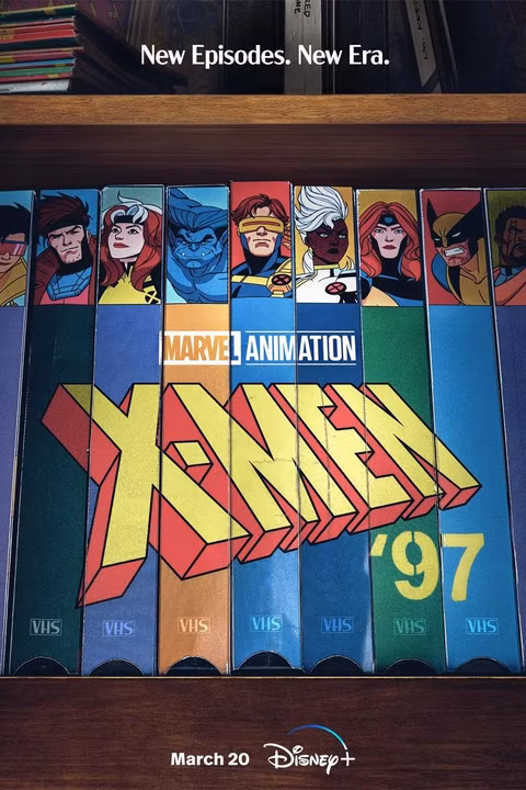X-Men 97 Disney Plus TV Series Poster