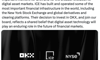 NYSE, Funding, United States, OKX, Tokenization
