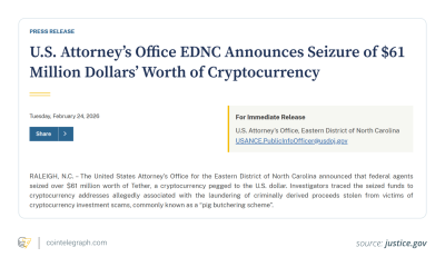 How US Investigators Traced $61M in Crypto Linked to Romance Scams