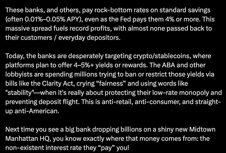 Banks, Donald Trump, Stablecoin, Companies