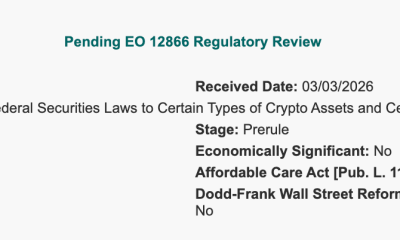 Cryptocurrencies, Law, Security, SEC, White House