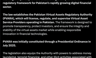 Pakistan, Bitcoin Regulation