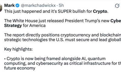 Cryptocurrencies, United States, AI, Donald Trump, Quantum Computing