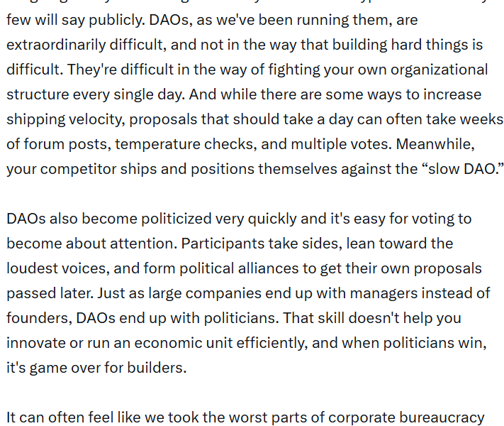 Aave Founder Says DAOs Must Evolve