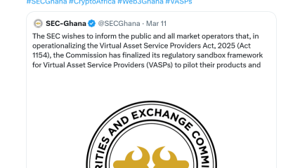 Ghana Lets 11 Crypto Companies Participate in Sandbox