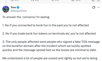 Bonk.fun Domain Hijacked to Push Crypto Wallet Drainer