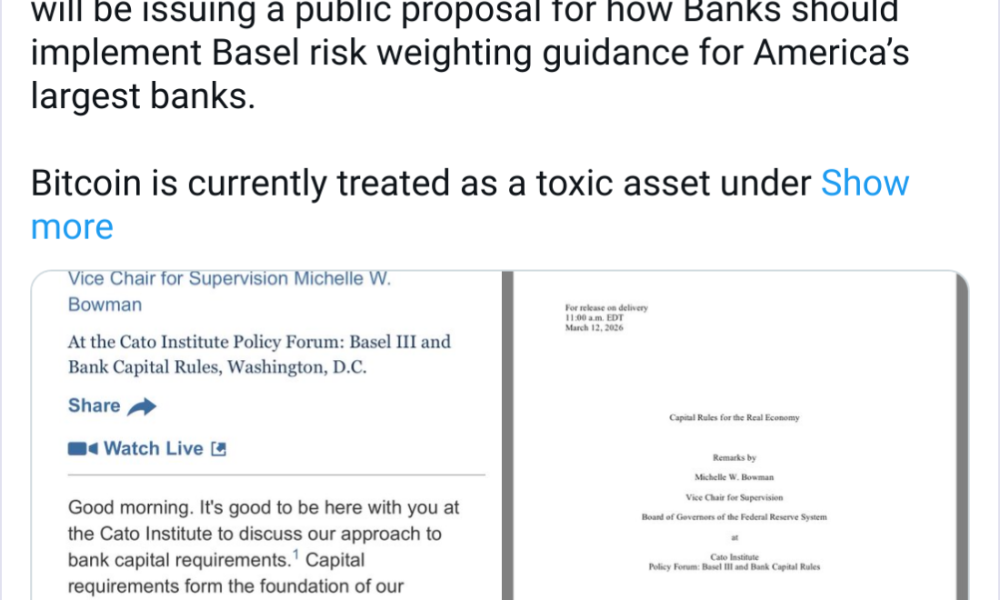 Bitcoiner Group to Fight Bitcoin’s Treatment as ‘Toxic Asset’