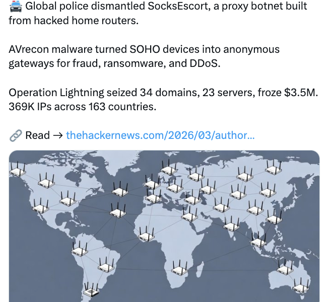 Authorities Dismantle SocksEscort Proxy Network and Crypto Fraud