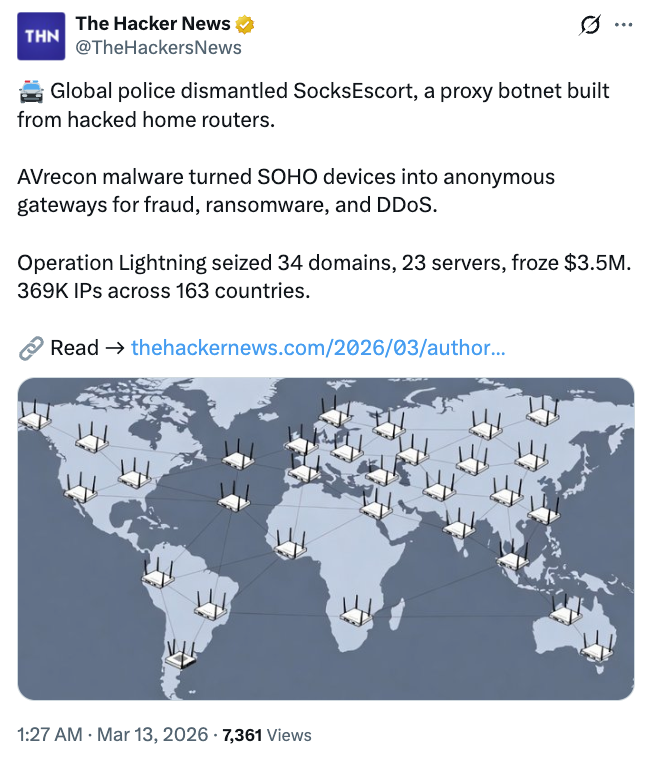Authorities Dismantle SocksEscort Proxy Network and Crypto Fraud