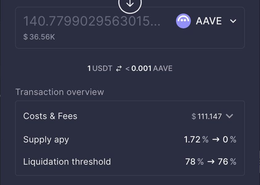 Aave to Roll Out Aave Shield After $50M User Loss Incident
