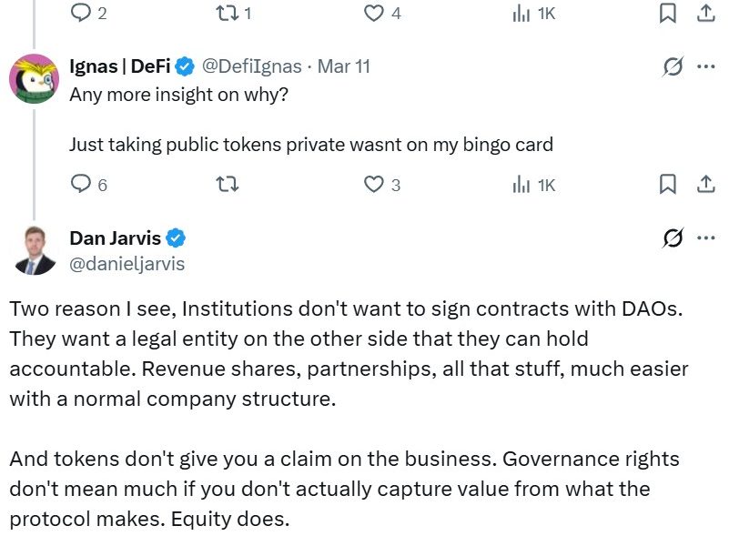 DAOs May Need To Ditch Decentralization To Court Institutions