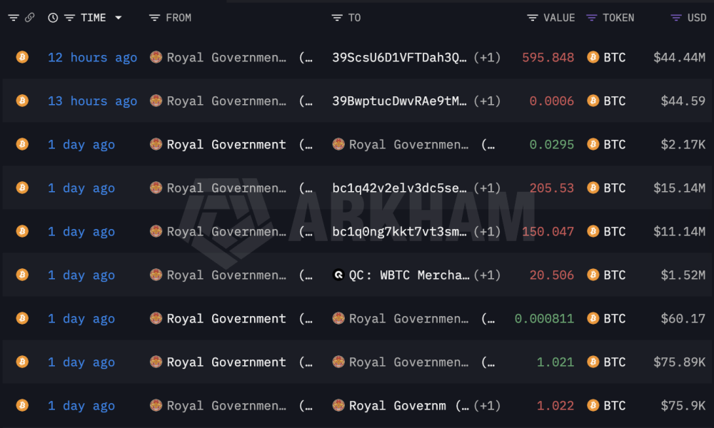 Bitcoin Adoption, Bitcoin Reserve, Bhutan