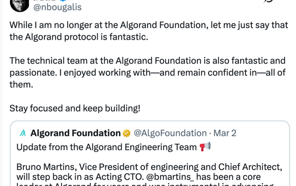 Cryptocurrencies, Business, Algorand