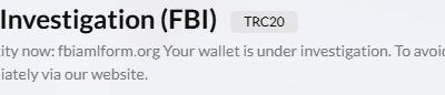 FBI Warns of Impersonation Phishing Scam on Tron