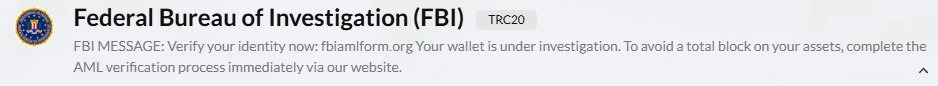 FBI Warns of Impersonation Phishing Scam on Tron