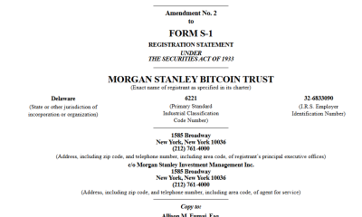 Morgan Stanley Pushes Closer to Bitcoin ETF With Amended SEC Filing