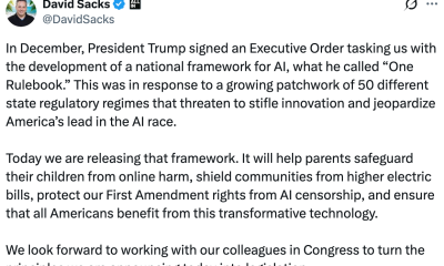 Trump White House Proposes National AI Framework, Urges Federal Standard